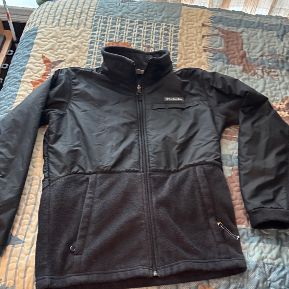 Columbia Black Fleece-Lined Jacket